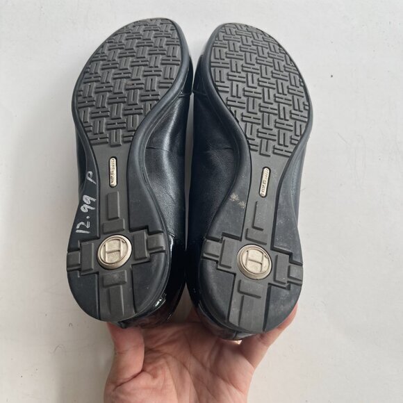 Cole Haan Black Leather Comfort Shoes Slip On Flats Womens‎ Size 6B - Picture 5 of 6